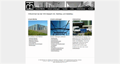 Desktop Screenshot of messerli-stahlbau.ch